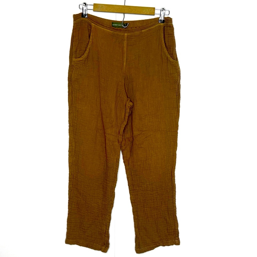 Honest‎ Cotton Brown Gauze Pants